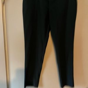 Straight leg black pants